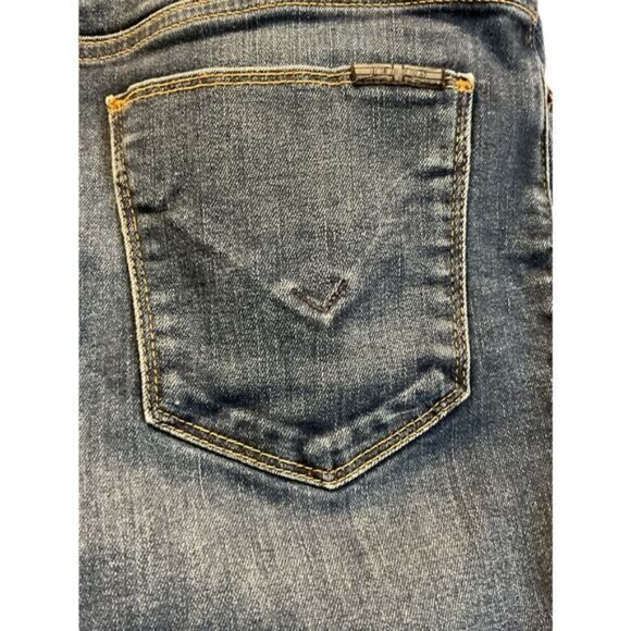 Hudson Natalie Super Skinny Jeans Size 26 Blue Denim Womens Jeans - Picture 9 of 14